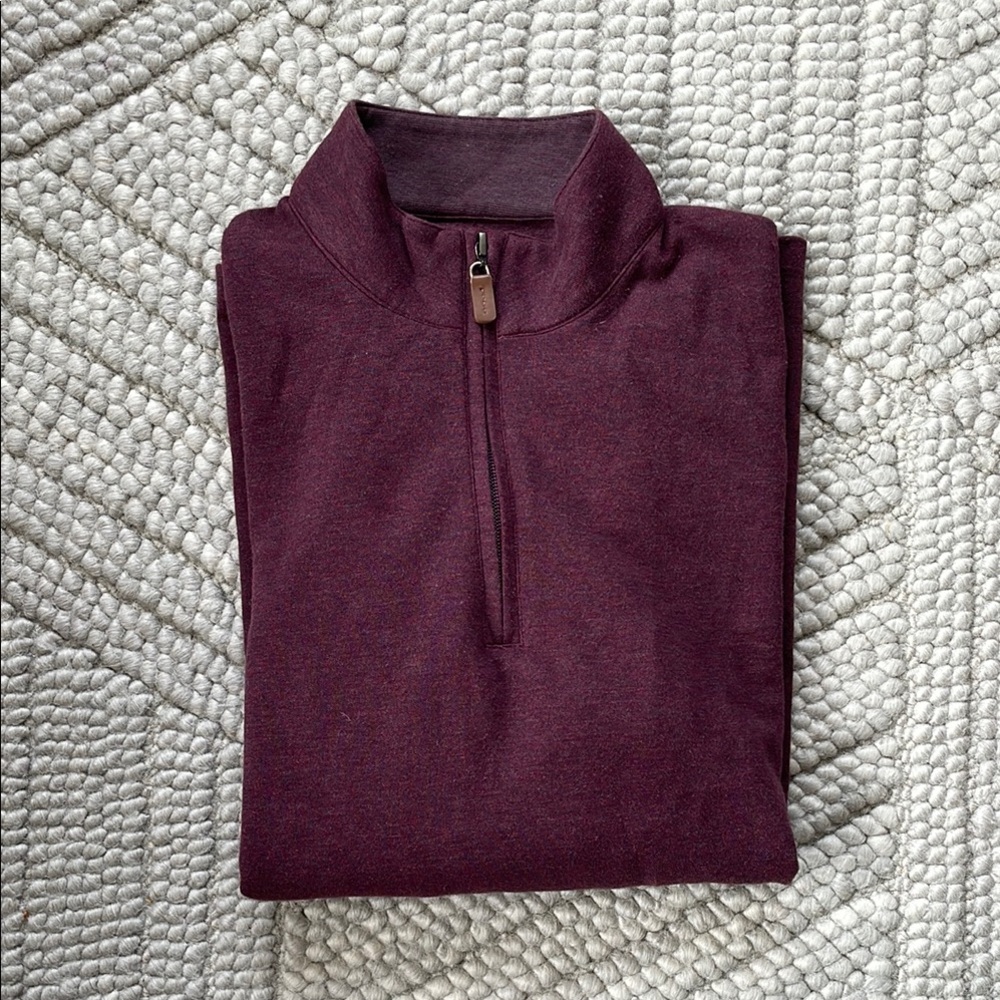 Mizzen + Main KPI quarter zip sweater - medium